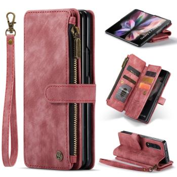 WALLET Ochranný kryt s peňaženkou 2v1 pre Samsung Galaxy Z Fold4 5G červený