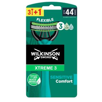 Wilkinson Sword Jednorazový holiaci strojček pre mužov Wilkinson Xtreme3 Comfort 3+1 ks
