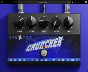 KUASSA Efektor Bass Cruncher Preamp (Digitálny produkt)