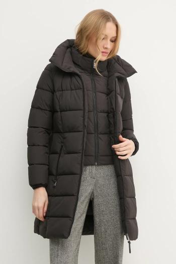 Bunda Dkny dámska, čierna farba, zimná, DLEMPU97