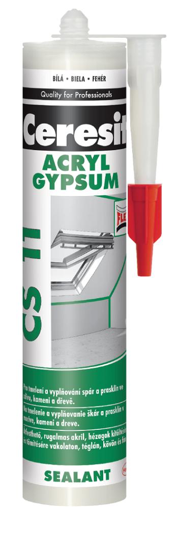 CERESIT CS 11 ACRYL - Akrylový tmel biela 0,3 L