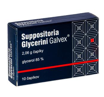 GALVEX SUPPOSITORIA GLYCERINI  sup 10 ks