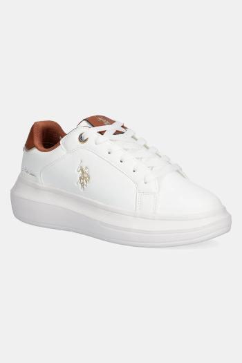 Tenisky U.S. Polo Assn. CHELIS biela farba, CHELIS001W/5Y1