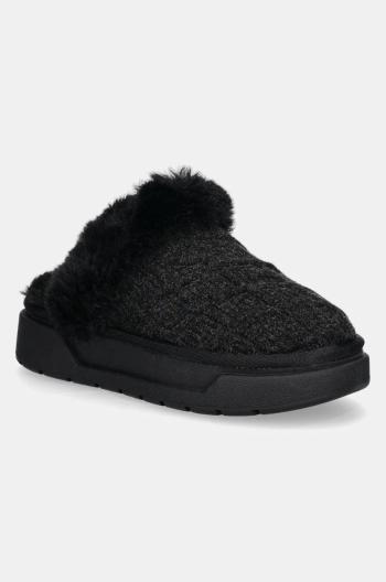 Papuče Guess UNIKA čierna farba, FLFUKA FAL06