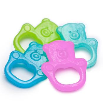 BABYONO Hryzačka chladiaca medveď - modrá