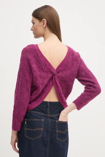 Sveter Pepe Jeans NOVA dámsky, ružová farba, tenký, PL702239