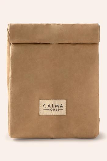 Termo taška na obed Calma House 17x14x30,5 cm béžová farba