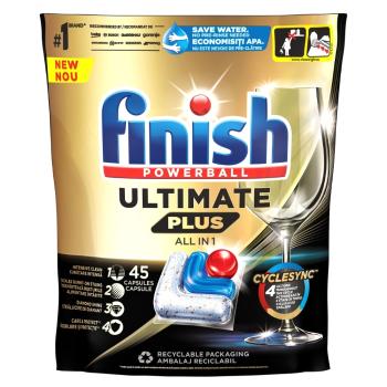 FINISH Ultimate Plus All in 1 Kapsule do umývačky riadu 45 ks