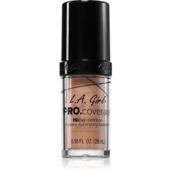 L.A. Girl Cosmetics PRO. Coverage rozjasňujúci tekutý make-up odtieň Fair 28 ml