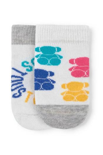 Detské ponožky Tous SSocks 2-pak biela farba, SSocks.2204