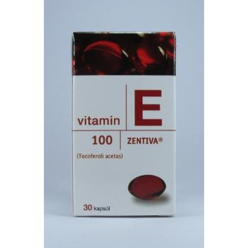 Vitamín E Zentiva 100mg 30 cps