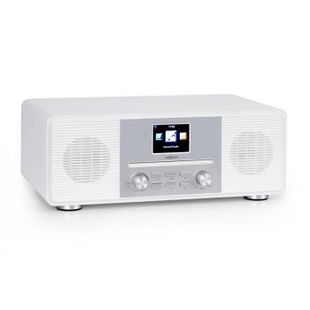 OneConcept Streamo CD, internetové rádio, 2 x 10 W, WLAN, DAB+, FM, CD prehrávač, BT, biele