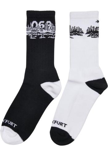 Mr. Tee Major City 069 Socks 2-Pack black/white - 39–42