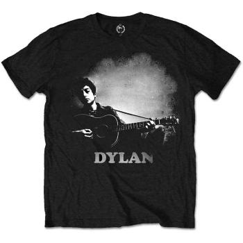 Bob Dylan tričko Guitar & Logo  one_size