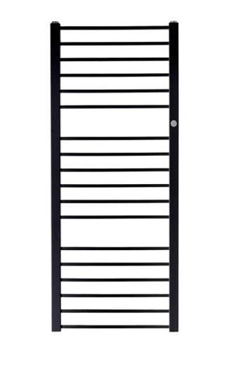 Kombinovaný radiátor Hopa Piko 72,9x43 cm čierny matný RADPIK407031