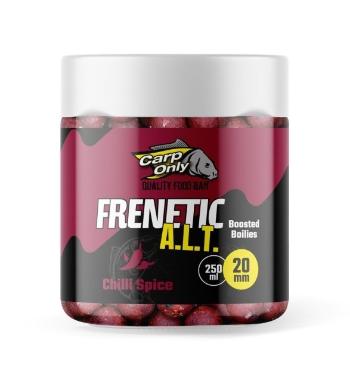 Carp only dipované boilies frenetic a.l.t. 20 mm 250 ml - chilli spice