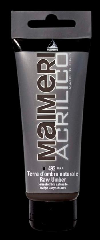 MAIMERI ACRILICO - Akrylové farby 493 - raw umber, 0,075 L