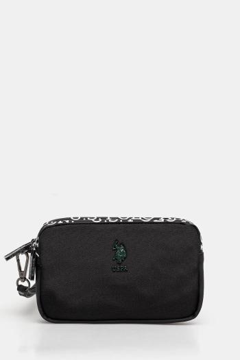 Malá taška U.S. Polo Assn. OLIVER čierna farba, BIUOV6354MPJ