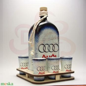 Audi pálinkás készlet  Audi rajongóknak