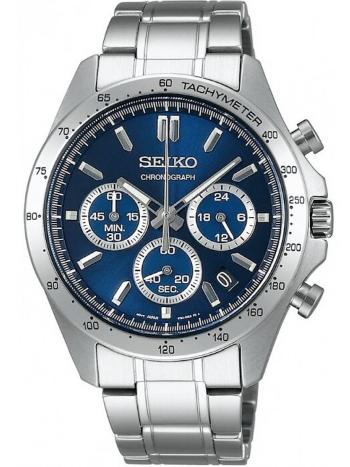 SEIKO CHRONOGRAPH CASUAL QUARTZ PÁNSKE HODINKY SBTR011 + KRABIČKA