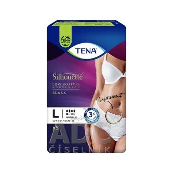 TENA Silhouette Normal Low Waist Blanc L 5ks