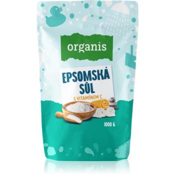 Organis Epsomská soľ s vitamínom c soľ do kúpeľa 1000 g