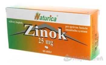 Naturica ZINOK 25 mg 60 tabliet