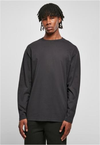 Urban Classics Heavy Oversized Garment Dye Longsleeve black - 5XL