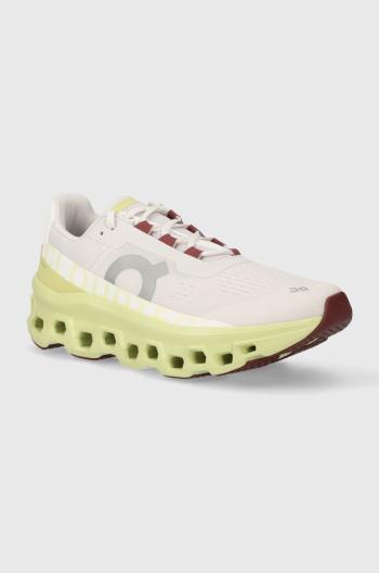 Bežecké topánky On-running Cloudmonster biela farba