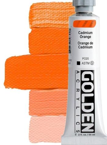 Golden Artist Colors Heavy Body Akrylová farba Cadmium Orange 59 ml 1 ks
