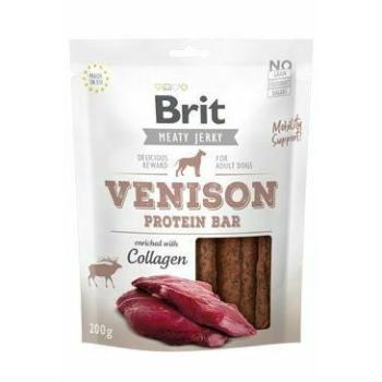 BRIT JERKY VENISON PROTEIN BAR 200G