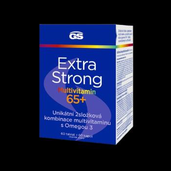 GS Extra Strong Multivitamín 65+, 60 tabliet + 60 kapsúl