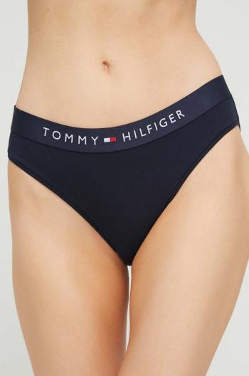 Nohavičky Tommy Hilfiger tmavomodrá farba, UW0UW04145