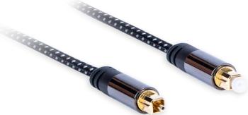 AQ Premium PA50007 0,75 m Čierna Hi-Fi Optický kábel
