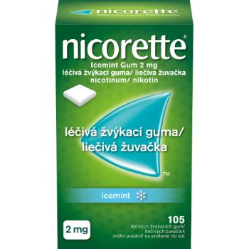 Nicorette Icemint Gum 2 mg gum.med.105 x 2 mg