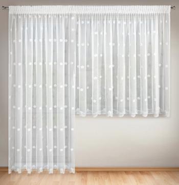 ArtFir Súprava záclon DAISY P | biela 400 x 160 cm a 200 x 250 cm