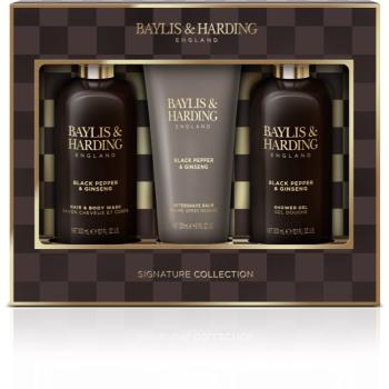 Baylis & Harding Black Pepper & Ginseng darčeková sada na tvár, telo a vlasy pre mužov