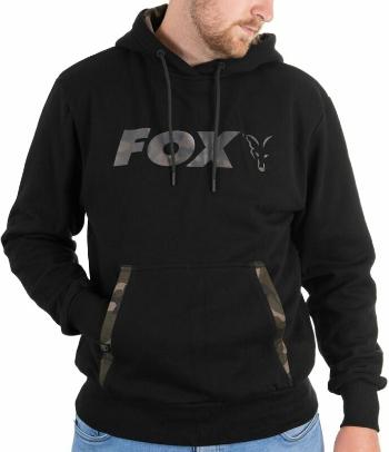 Fox Fishing Horgászpulóver Hoody Black/Camo 3XL