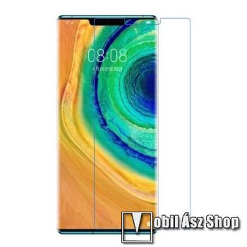 Képernyővédő fólia - Ultra Clear - 1db, törlőkendővel, a képernyő sík részét védi - HUAWEI Mate 30 Pro / HUAWEI Mate 30 Pro 5G