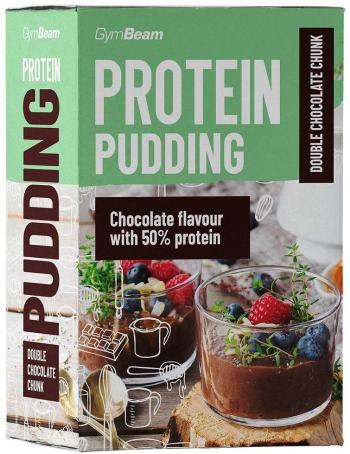 Puding GymBeam protein puding 500 g,  double chocolate chunk