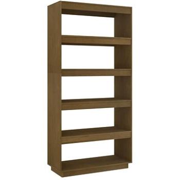 Shumee deliaca stena medovo hnedá 80 × 35 × 167 cm borovica, 810897