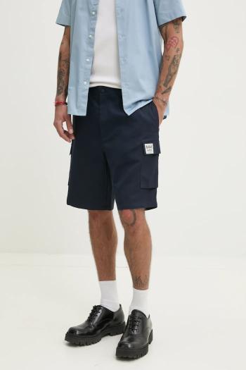 Bavlnené šortky Red Bull Racing x Pepe Jeans CARGO SHORT pánske, tmavomodrá farba, RM800003