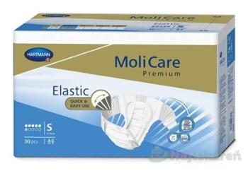 MoliCare Premium Elastic 6 kvapiek S plienkové nohavičky zalepovacie 30ks