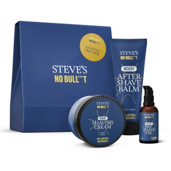 Steve´s Darčeková sada Shaving Trio Box