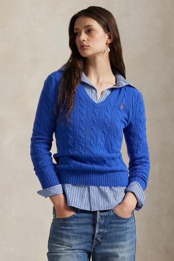 Sveter Polo Ralph Lauren modrá farba, 211971866