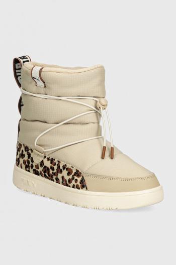 Snehule Puma Snowbae Wns Animal béžová farba, 398890