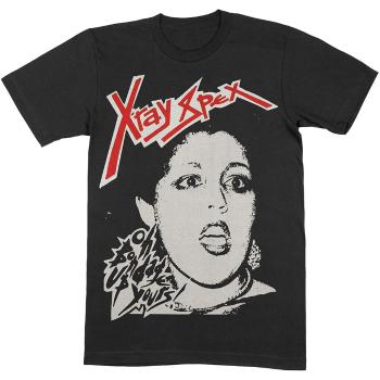 X-Ray Spex tričko Oh Bondage Čierna XXL