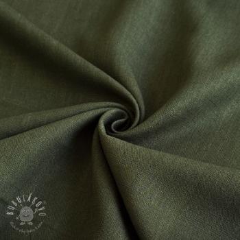 Viskóza s ľanom PREMIUM army