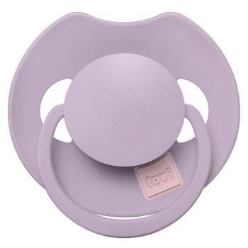 LOVI Cumlík silikónový dynamický prime 0-6m violet 1 kus