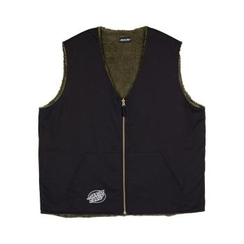 Santa Cruz  Hideout reversible vest  Bundy Čierna